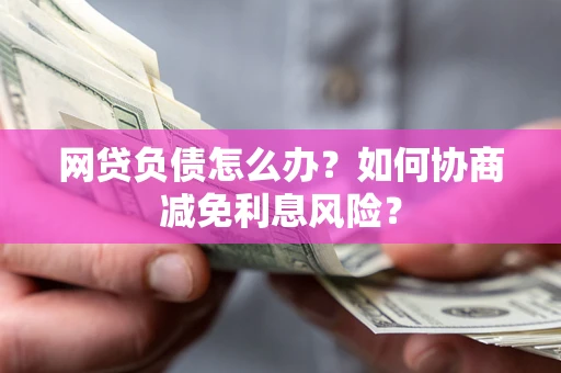 北京网贷负债怎么办？如何协商减免利息风险？