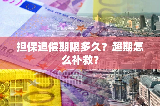 北京担保追偿期限多久？超期怎么补救？