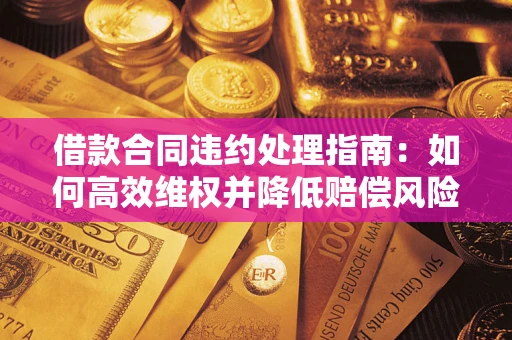 北京借款合同违约处理指南：如何高效维权并降低赔偿风险？